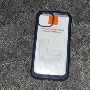 Waterproof case with built in screen protector